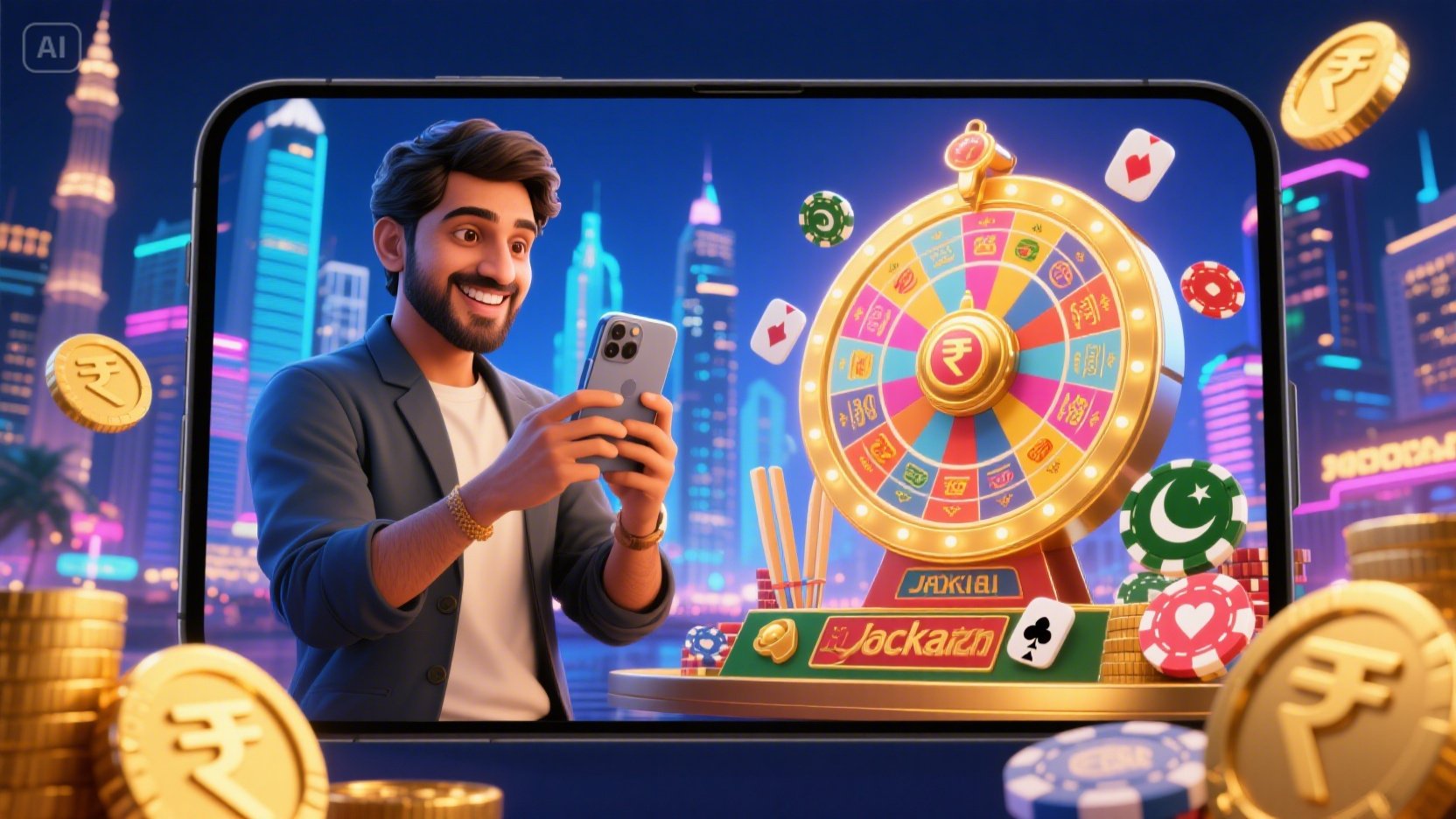 Casino Dream Jackpot desktop and mobile interfaces